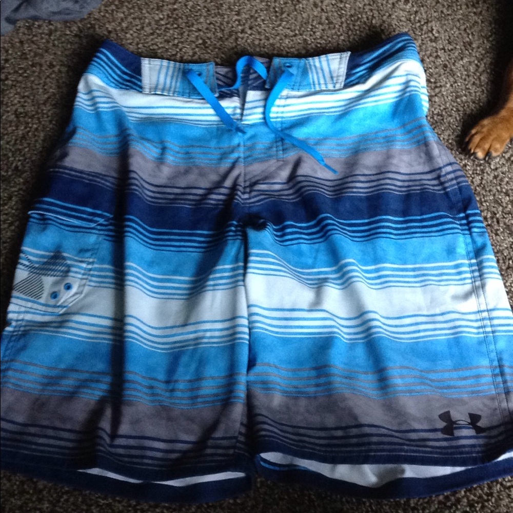 Under armor  men's swim trunks size 30